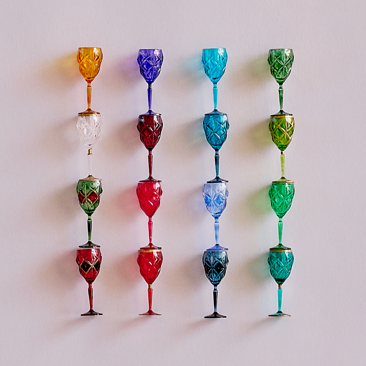 Vintage Glassware miniature 1:12 scale